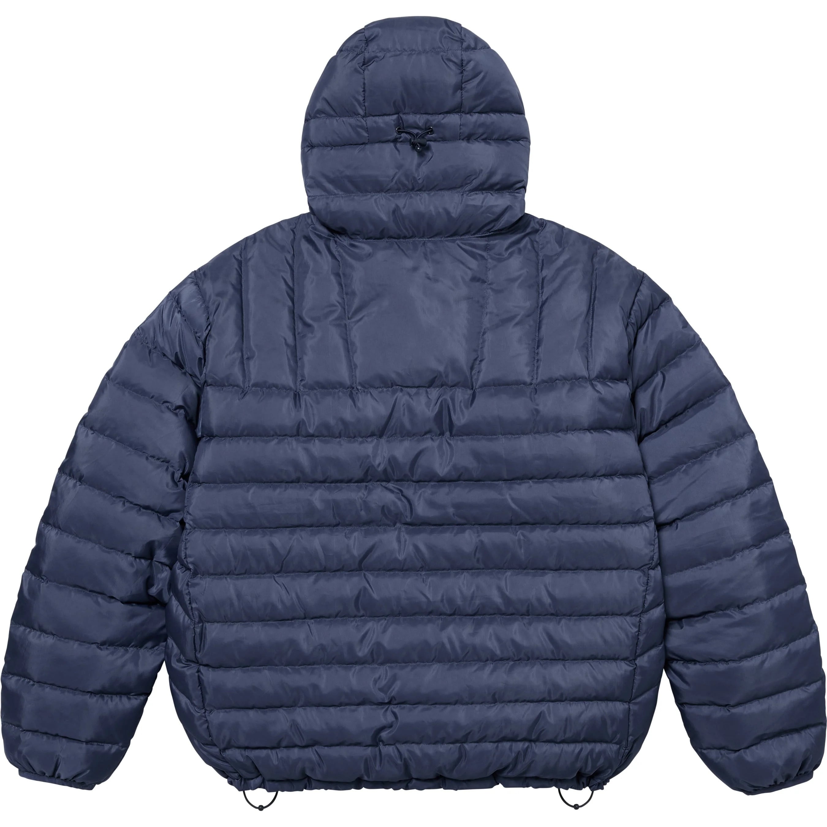 Micro Down Half Zip Hooded Pullover view 3